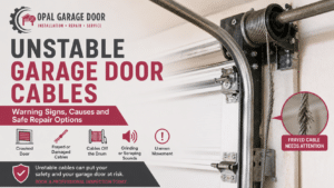 Unstable-garage-door-cable