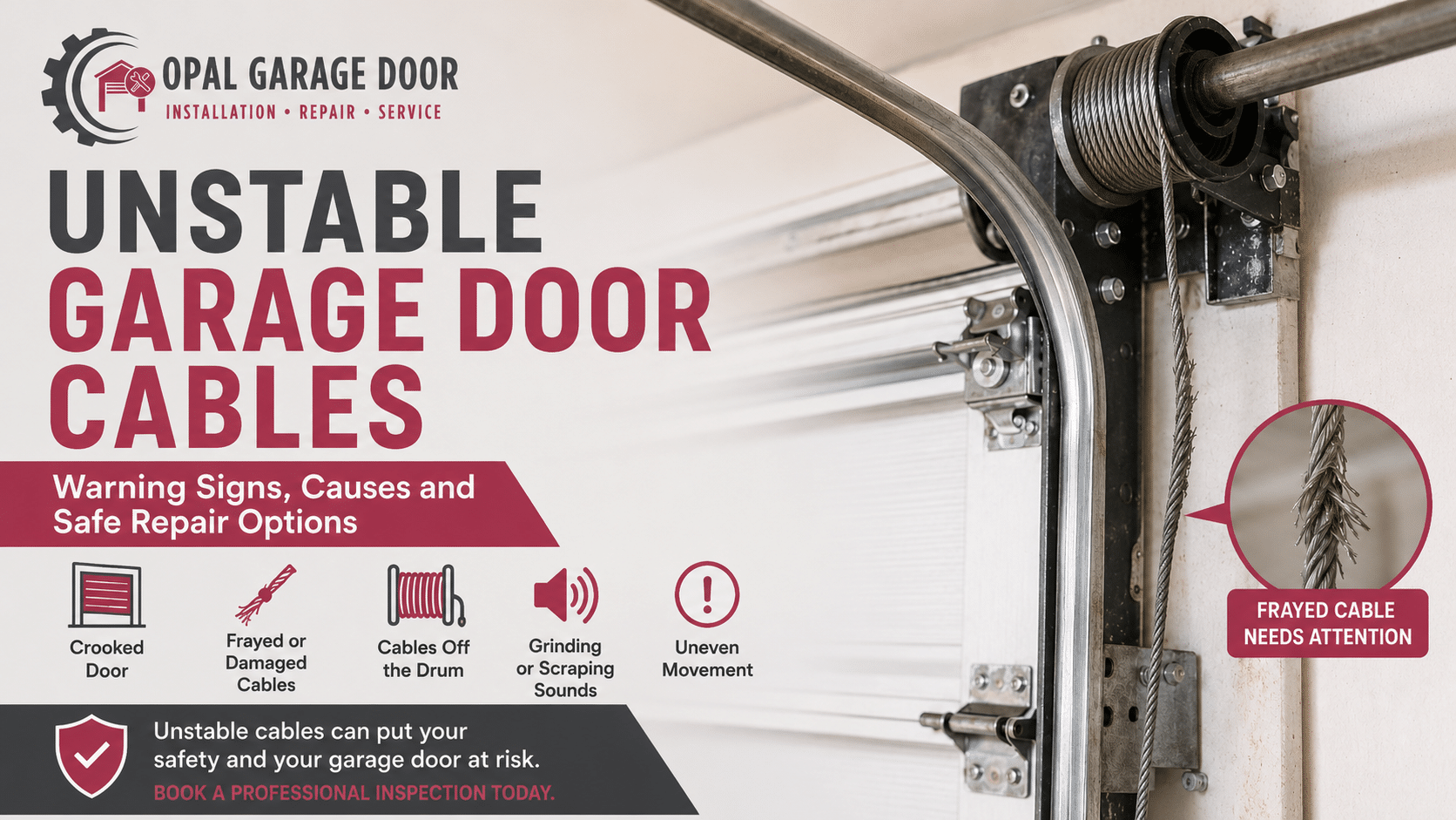 Unstable-garage-door-cable